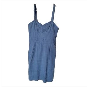 Wilfred Smoky Blue Mini Dress 4